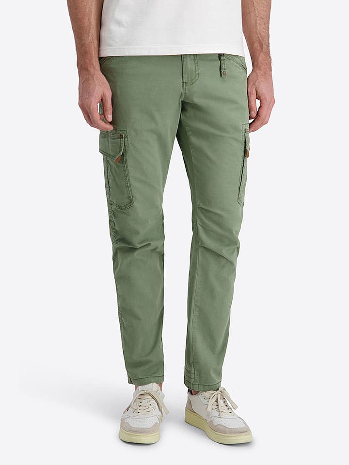 Timezone Cargohose "Roger" in Grün - W32/L30