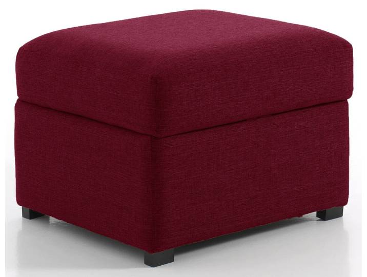 Pouf carré, Bordeaux