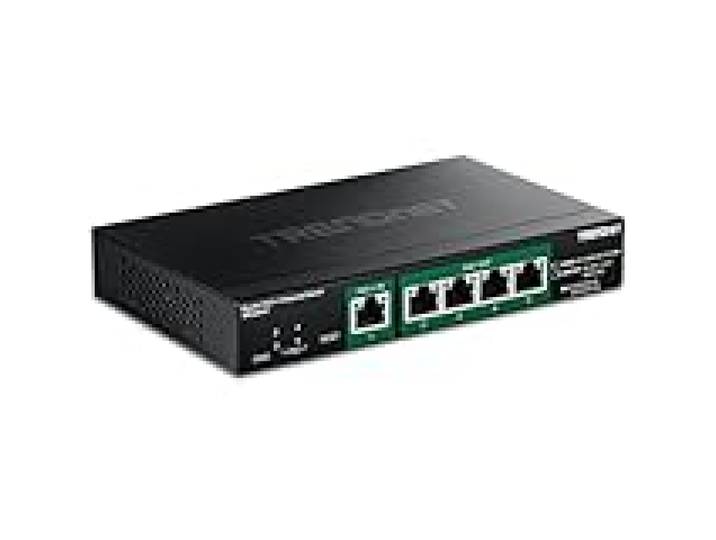 TRENDnet Commutateur géré Gigabit PoE++ à 5 ports avec passthrough PoE, TPE-B541