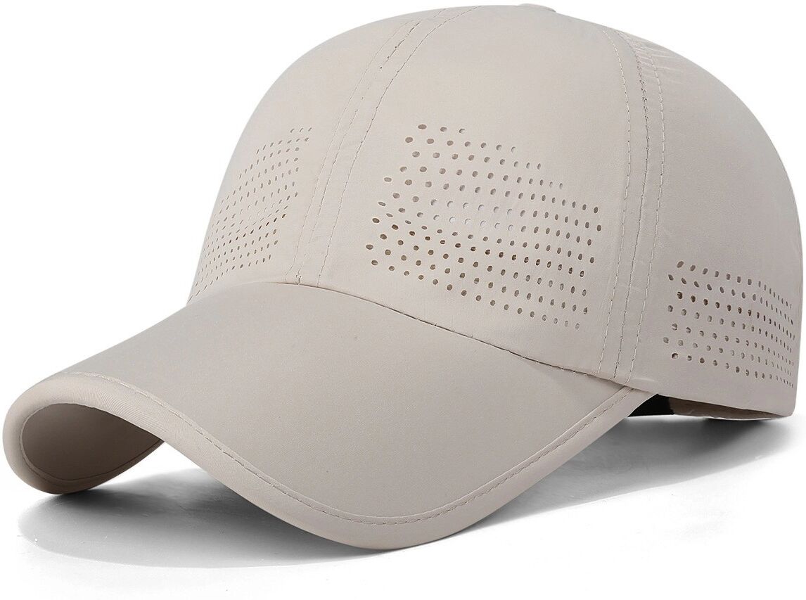 INF Schnelltrocknende atmungsaktive Baseball-Sonnenkappe – Leichtes Polyester mit Belüftung für Outdoor-Sport und Freizeit Khaki
