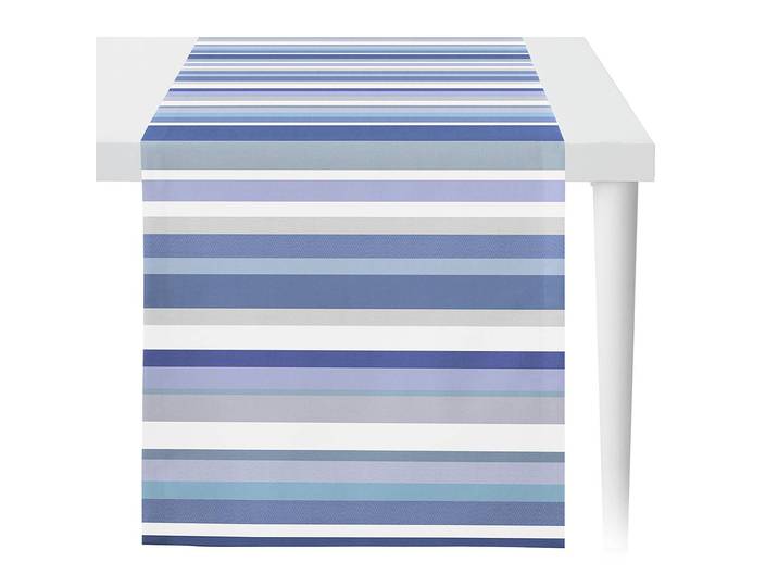 Tischläufer 3901 48 x 140 x 0cm Blau/Hellblau