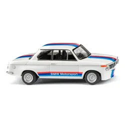 WIKING 018309 BMW 2002 BMW Motorsport weiß, Modellauto 1:87
