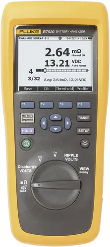 Fluke Bleiakku-Tester BT520 Messbereich (Batterietester) bis 600 V Akku, Batterie 4489981