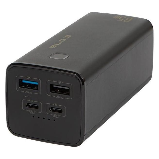 Blow POWER BANK 20000MAH PD 65W CZARNY PB20G (20000 mAh, 65 W, 72 Wh) (81-153#)