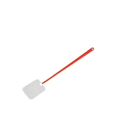 Schumm Mückenklatsche Fliegenbatscher Fliegenklatsche Kunststoff rot weiß 46cm