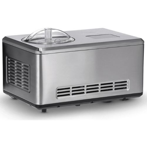 Severin 2-in-1 Eismaschine EZ 7405, mit Joghurtfunktion (edelstahl (gebürstet), für 2.000ml Eiscreme, 180 Watt Kompressor)