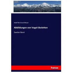 Abbildungen von Vogel-Skeletten, Fachbücher von Adolf Bernhard Meyer