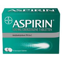 ASPIRIN 500 mg überzogene Tabletten 40 St