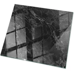 TISCHPLATTE 50x50 cm Marmormuster mit Adern