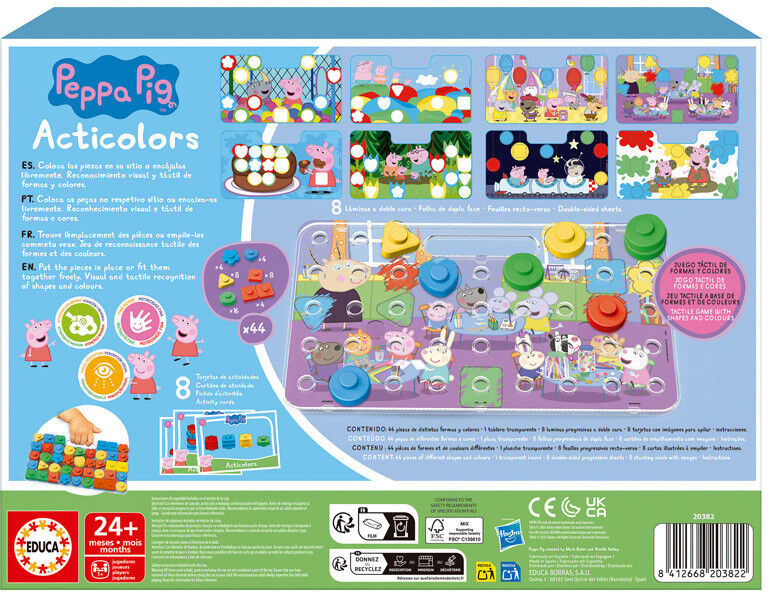 EDUCA BORRAS Acticolor Peppa Pig - Educa