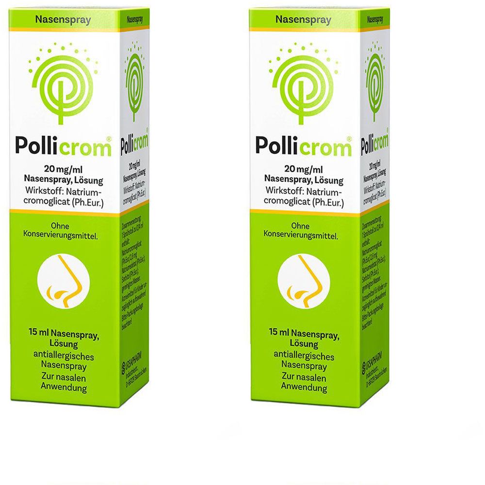 Pollicrom 20Mg/Ml Nasenspr Doppelpack 2x15 ml Nasenspray