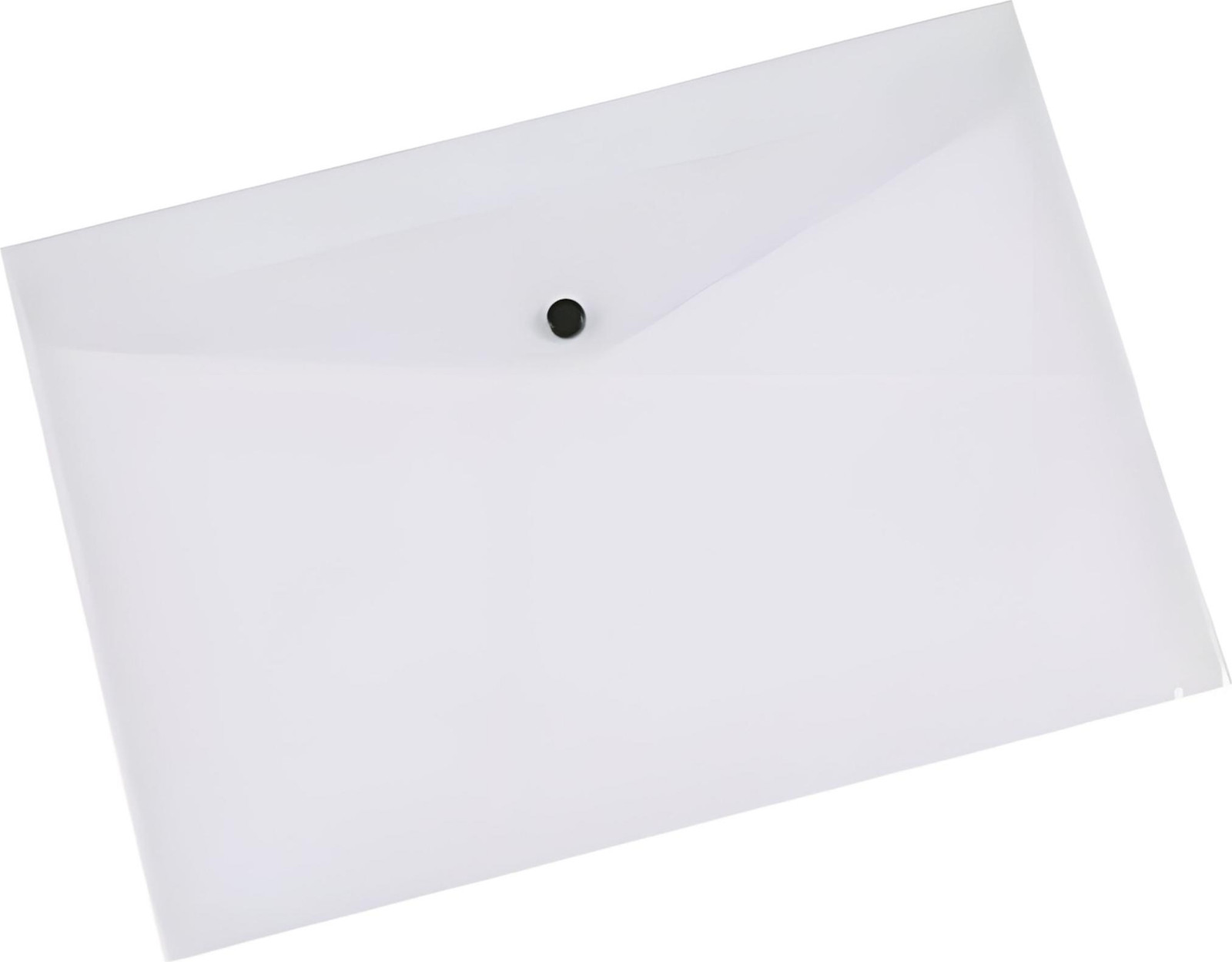 Q-Connect KF01244 Documentenmap, transparant, A4, klemmap van plastic