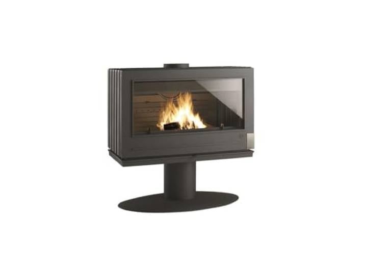 Poêle À Bois Fonte 12kw Anthracite - 9127-44