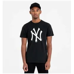 New Era, Herren, Sportshirt, T-Shirt MLB New York Yankees (L), Weiss, Schwarz