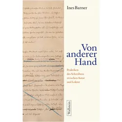 Von anderer Hand, Fachbücher von Ines Barner