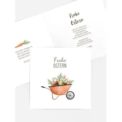 Osterkarten selbst gestalten mit Spruch und Fotos im Onlinedesigner bei Meine-Kartenmanufaktur.de