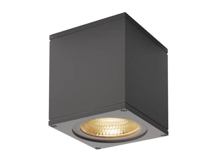 SLV Big Theo Plafonnier LED; 3000 K; aluminium/verre; 21 W; Aluminium/verre; anthracite 21W 230V 234535