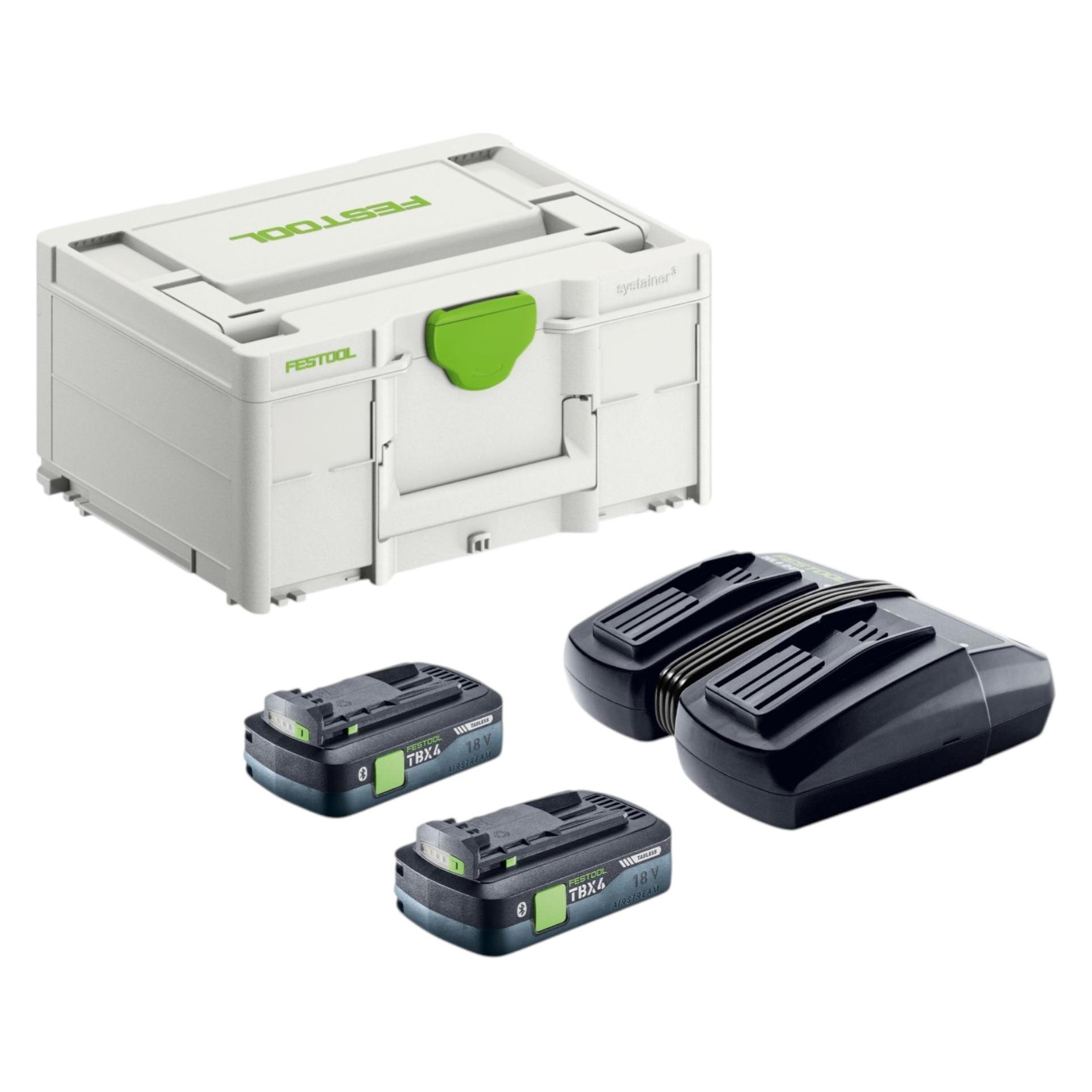 Festool Energie-Set SYS 18V 2xTBX4/TCL6DUO (18 V) (578819)