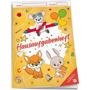 Trötsch Hausaufgabenheft Grundschule Tierfreunde, A5, ganzes Schuljahr, für Klassen 1 - 4