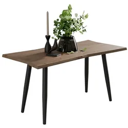 Vicco, Couchtisch + Beistelltisch, Couchtisch Yan, Artisan, 80 x 40 cm (80 x 80 x 40 cm)
