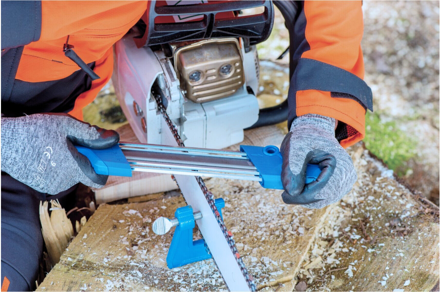 PFERD TOOLS CHAIN SHARP CS-X Kettensägeschärfgerät Ø 5,5 mm für Kettenteilung .404" (11098055)