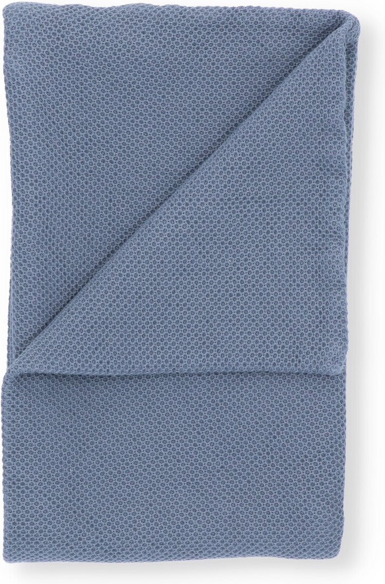 Organic Home Kussenhoes Savanna Sea Blue 40x60 cm