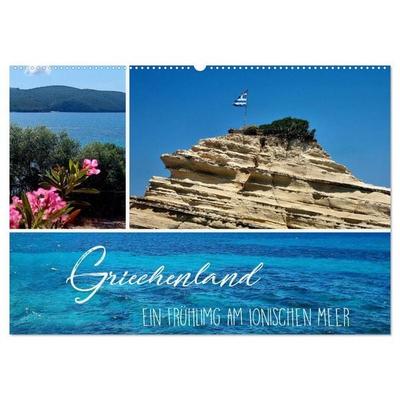 Griechenland - Ein Frühling am Ionischen Meer (Wandkalender 2026 DIN A2 quer), CALVENDO Monatskalender