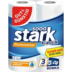 GUT&GÜNSTIG Küchenrollen 3-lagig