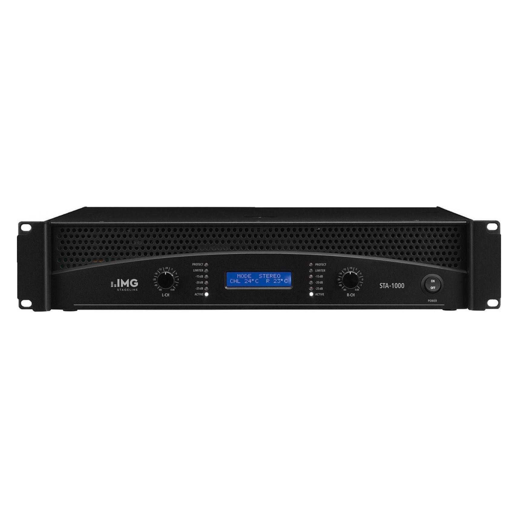 Img Stage Line Stereo-PA-Verstaerker, 1600 Wmax (Verstärker) (STA-1000)