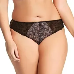 Elomi Morgan Brief Schwarz 3XL Damen