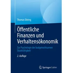 Döring:Öffentliche Finanzen und Verhalt, Fachbücher von Thomas Döring