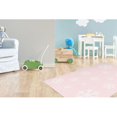 Kinderteppich ARTE ESPINA "Bambini 400", rosa, B:120cm H:5mm L:180cm, Polyester, Teppiche, Kinderteppich, Fantasievoll bedruckter Kinderteppich, angenehme Haptik