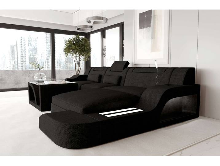 Ecksofa Palermo L Form Stoffsofa