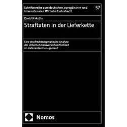 Straftaten in der Lieferkette, Fachbücher von David Nakotte