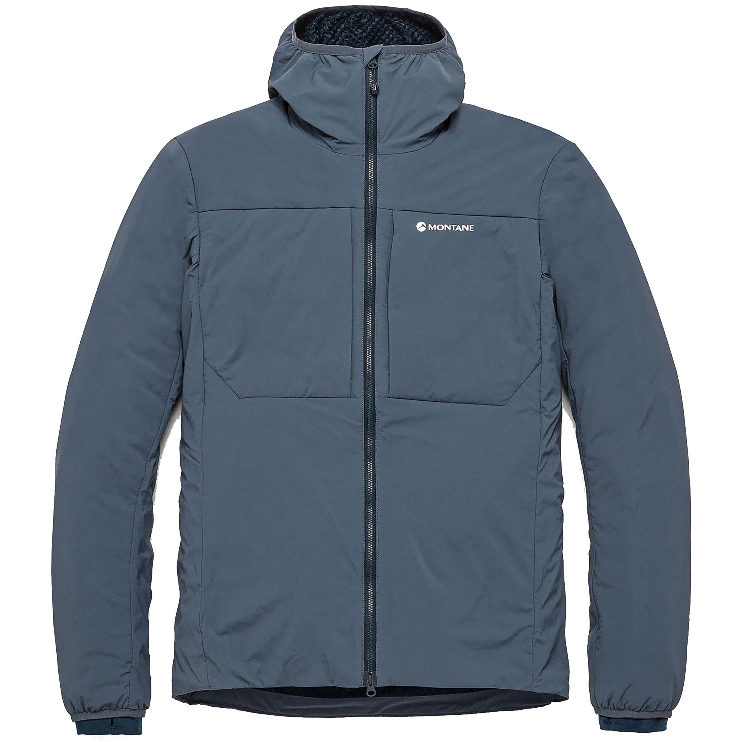 Montane Stratum Herren Kunstfaserjacke grau Größe M Camping Wasserabweisend Wasserabweisend