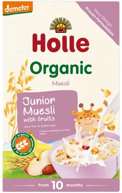 Holle Papilla Junior Muesli Multicereales Con Frutas 10 Meses Bio 250g