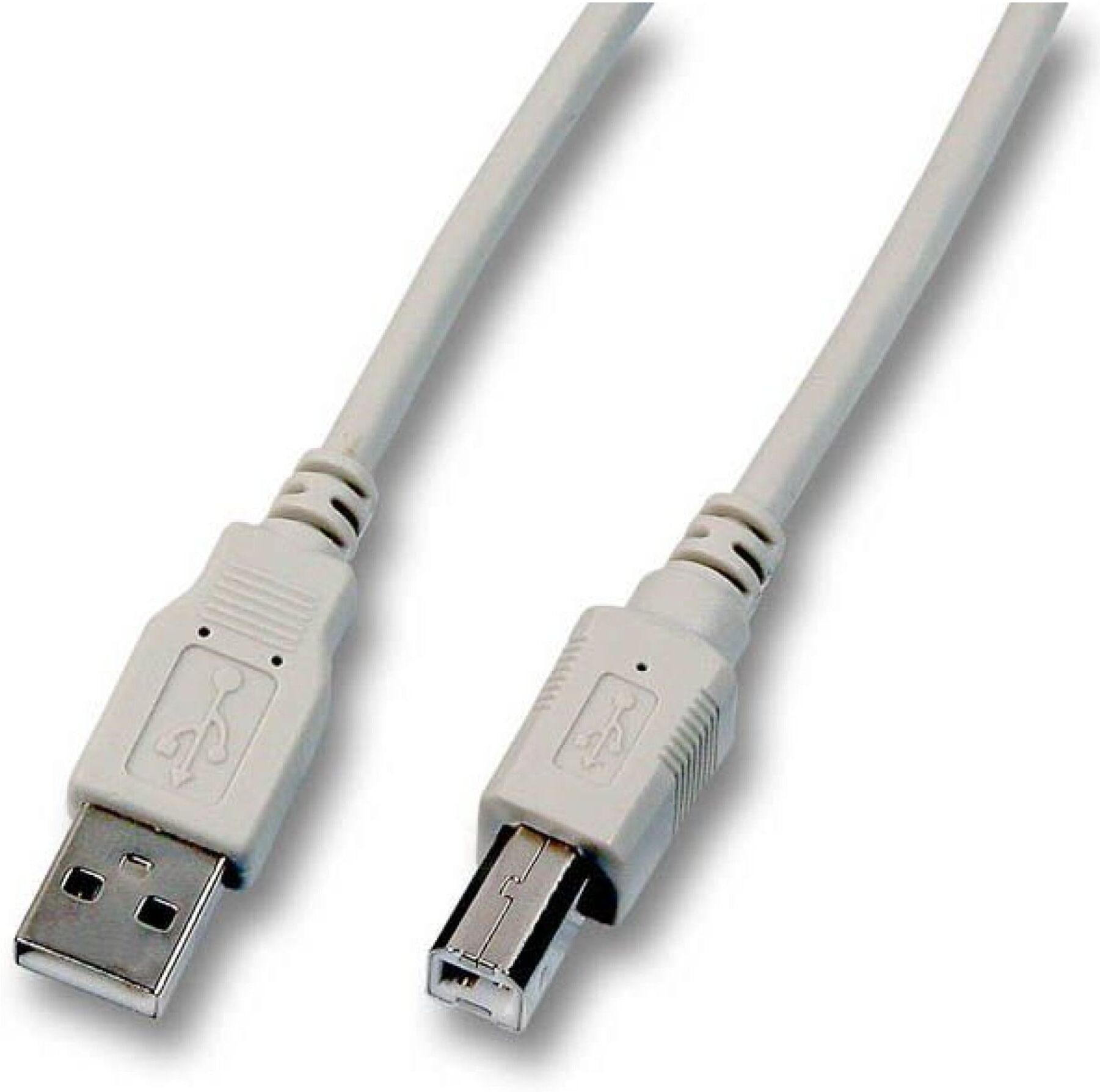 EFB-Elektronik USB-Anschlusskabel A auf B 1,0m gr USB2.0 K5255.1 ; efb_elektronik)