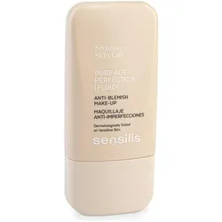 Sensilis, Foundation, Pure Age Perfection Makeup 8 Stunden lang anhaltend gegen Hautunreinheiten für ölige Haut und (Farbton 01 Beige)