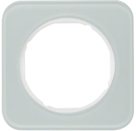 Berker Cadre en verre/pows 1 poste, rond 10112109 (10112109)