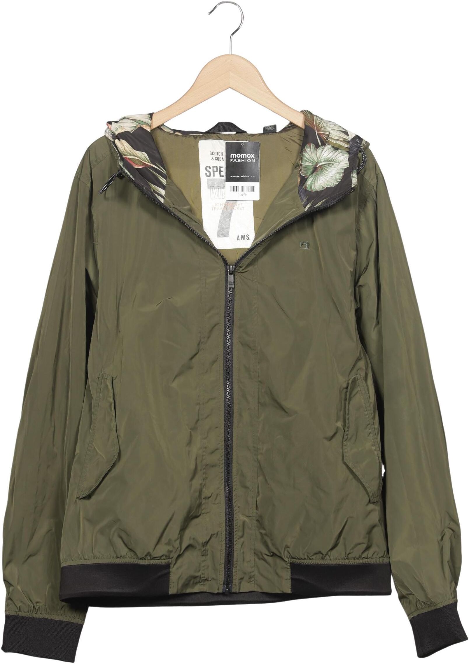 Scotch & Soda Herren Jacke, Grün, Gr. XL, Synthetik - Second Hand
