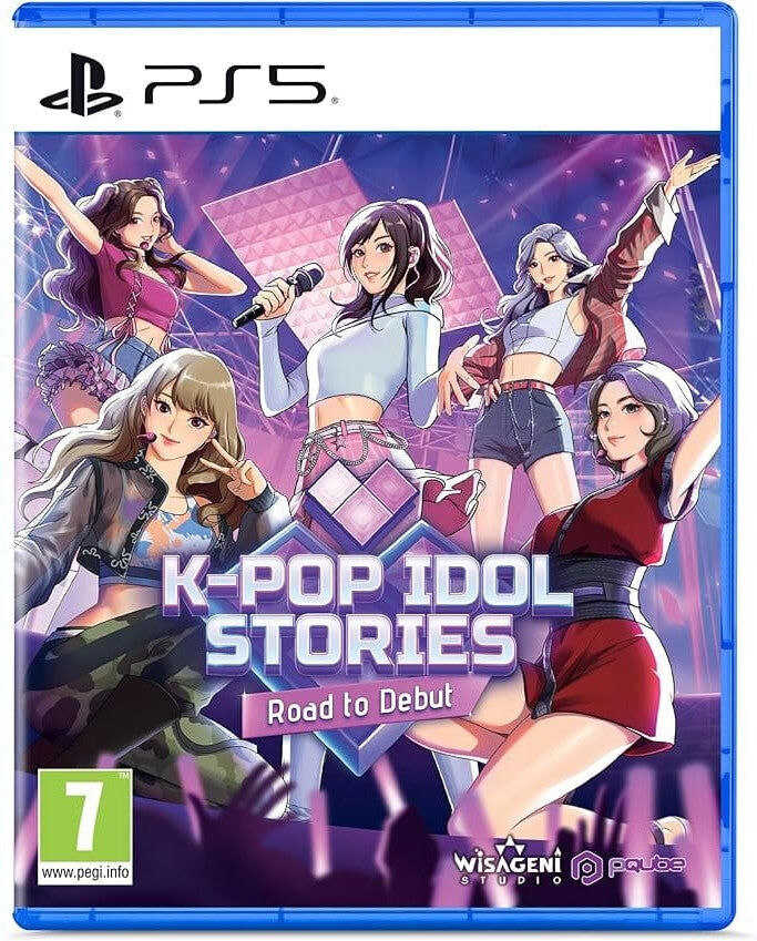 PQube K-Pop Idol Stories: Road to Debut for PlayStation 5 (Disc) - Music Management Game