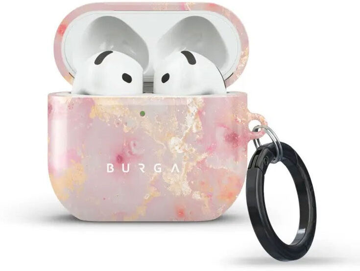 Apple AirPods (4. Gen.) Burga Cover m. Karabinhage - Golden Coral