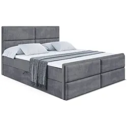 BOXBETT AURA-Z - 180 x 200 - H3 - Dunkelgrau