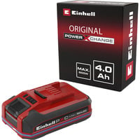 Akku Power-X-Change Plus 18Volt 4,0Ah SEALED rot/schwarz, IP57, wasserfest, Kurzschlusssicherung