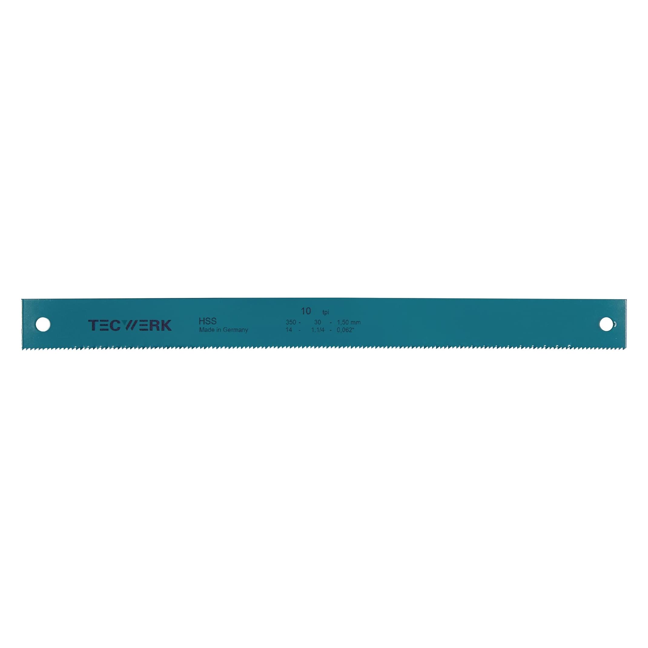 Tecwerk Maschinensägeblatt L500xB50xS2,5mm HSS Loch-Ø 10,5 mm Zähne per Zoll 6 (2000814508)