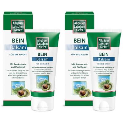 Allgäuer Latschenk. Bein Balsam für die Nacht 2x 2x200 ml
