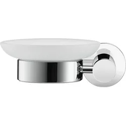 Duravit D-Code Seifenschale, wandhängend, links, 0099171000, Farbe: Chrom