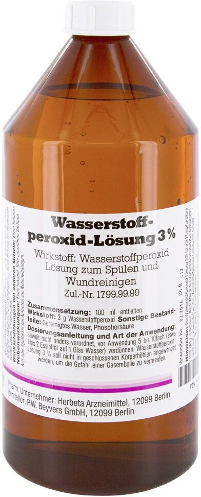 Wasserstoffperoxid Lösung 3%