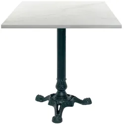 RestooTab - Tisch Bistrot 70x70cm Dekor Marmor paros