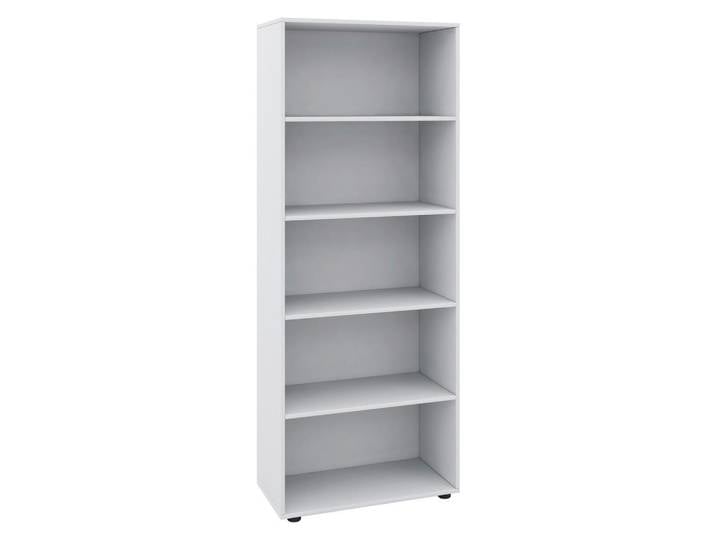 Mid.you Mehrzweckschrank, Weiss, Kunststoff, 4 Fächer, 70x178x37 cm, stehend, Waschküche, Mehrzweckschrank
